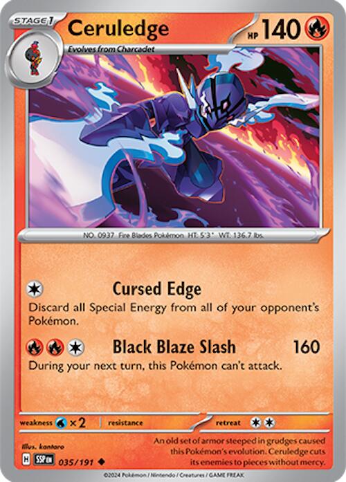 Ceruledge (035/191) [Scarlet & Violet: Surging Sparks] | Galactic Gamez