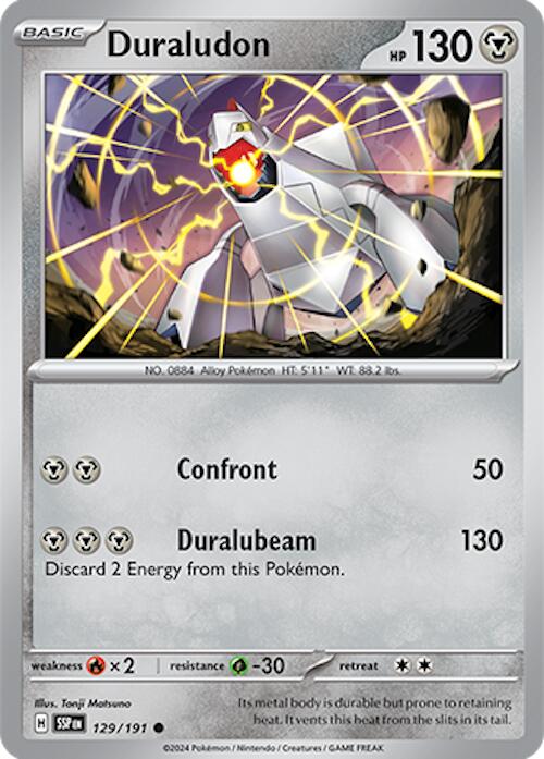 Duraludon (129/191) [Scarlet & Violet: Surging Sparks] | Galactic Gamez