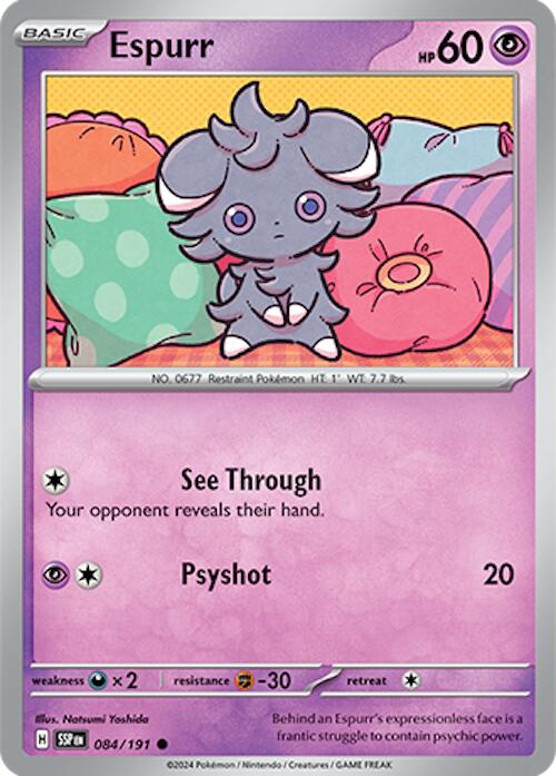 Espurr (084/191) [Scarlet & Violet: Surging Sparks] | Galactic Gamez