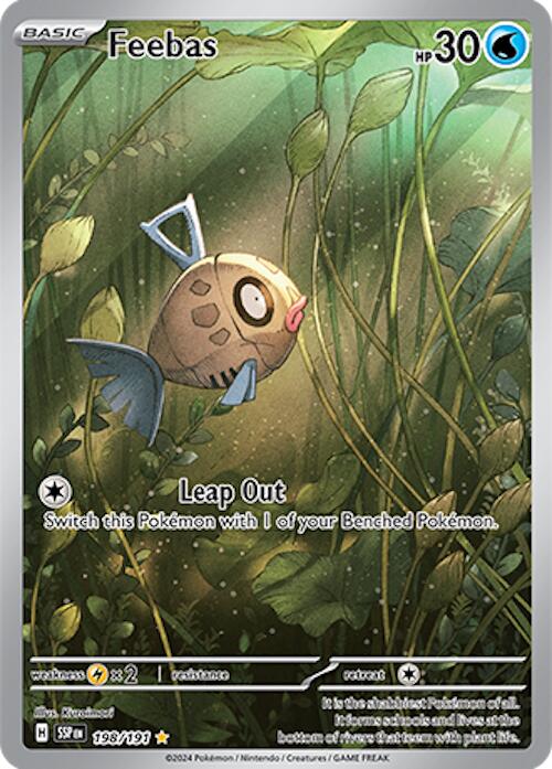 Feebas (198/191) [Scarlet & Violet: Surging Sparks] | Galactic Gamez