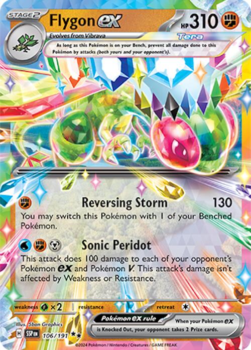 Flygon ex (106/191) [Scarlet & Violet: Surging Sparks] | Galactic Gamez