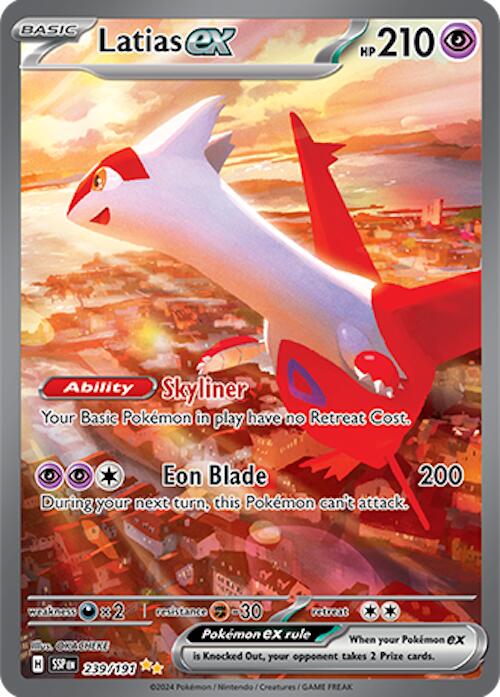 Latias ex (239/191) [Scarlet & Violet: Surging Sparks] | Galactic Gamez