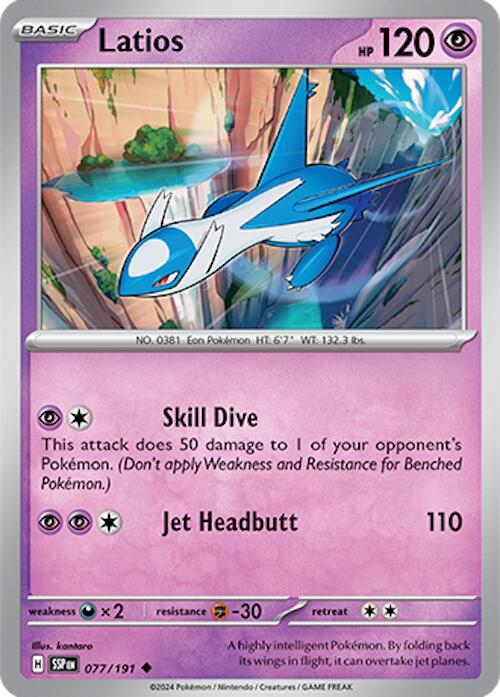 Latios (077/191) [Scarlet & Violet: Surging Sparks] | Galactic Gamez