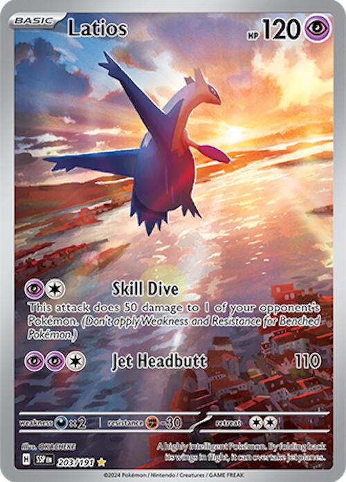 Latios (203/191) [Scarlet & Violet: Surging Sparks] | Galactic Gamez