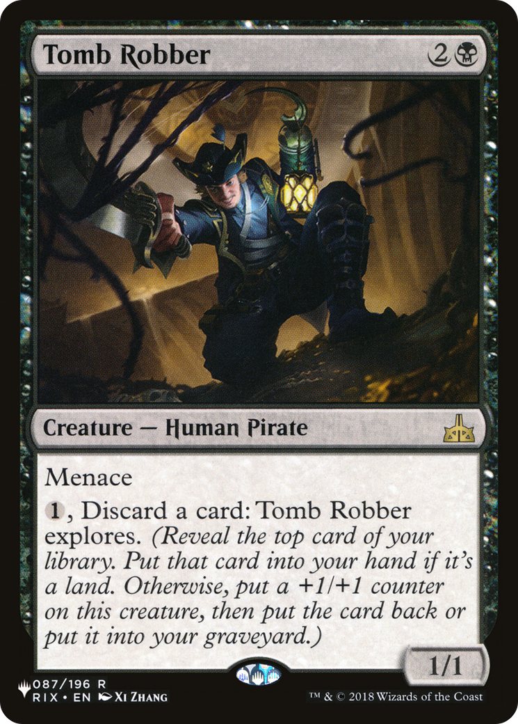 Tomb Robber [The List] | Galactic Gamez