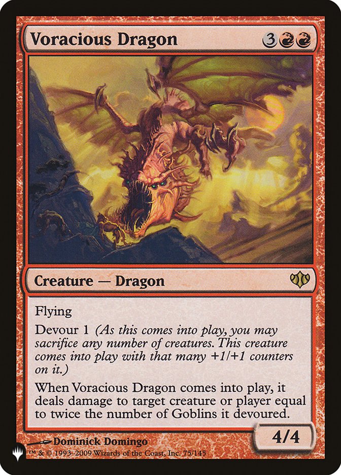 Voracious Dragon [The List] | Galactic Gamez