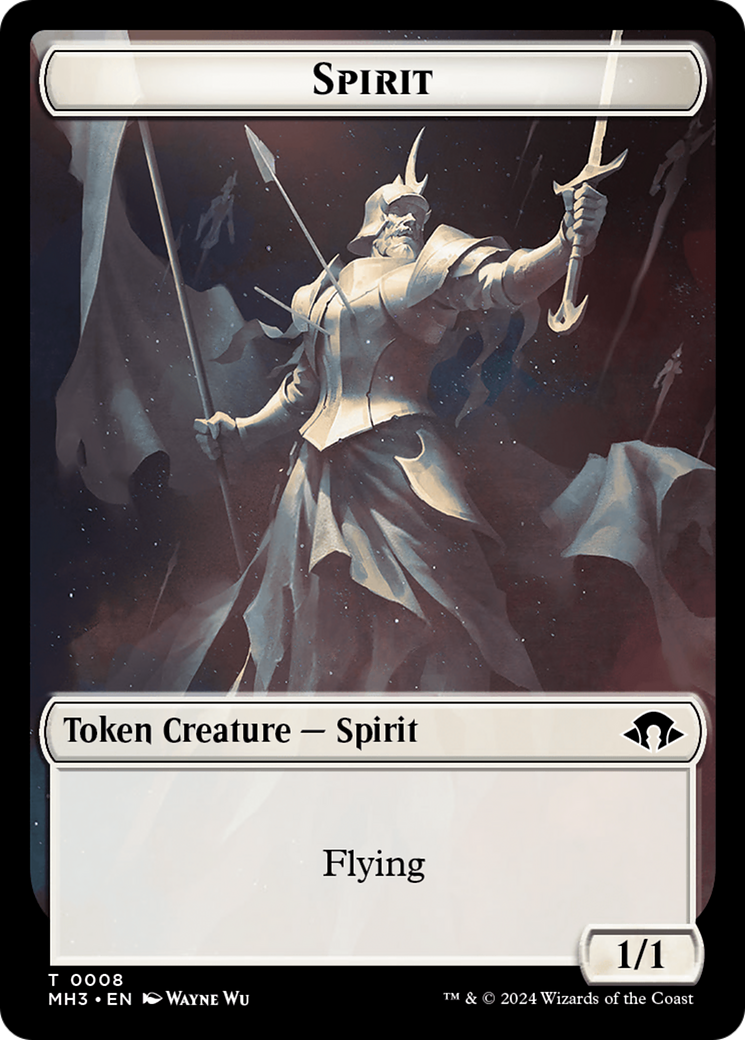 Servo // Spirit (0008) Double-Sided Token [Modern Horizons 3 Tokens] | Galactic Gamez