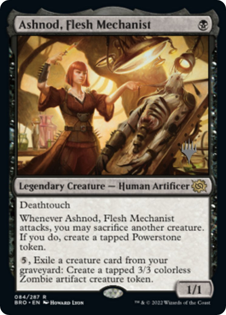 Ashnod, Flesh Mechanist (Promo Pack) [The Brothers' War Promos] | Galactic Gamez