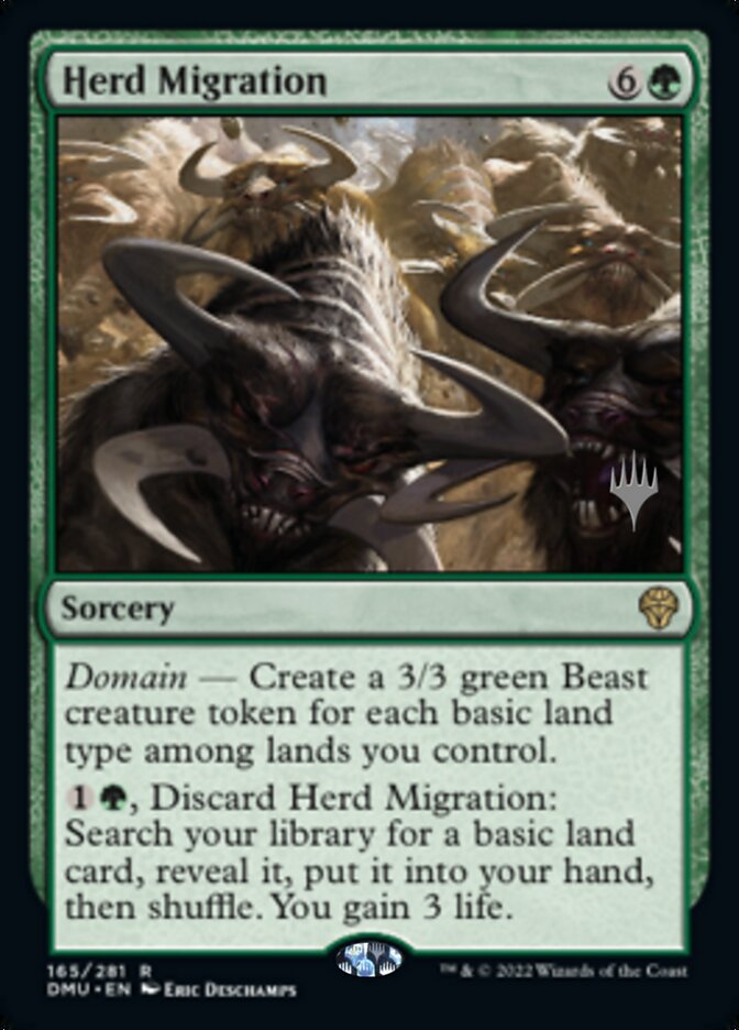 Herd Migration (Promo Pack) [Dominaria United Promos] | Galactic Gamez