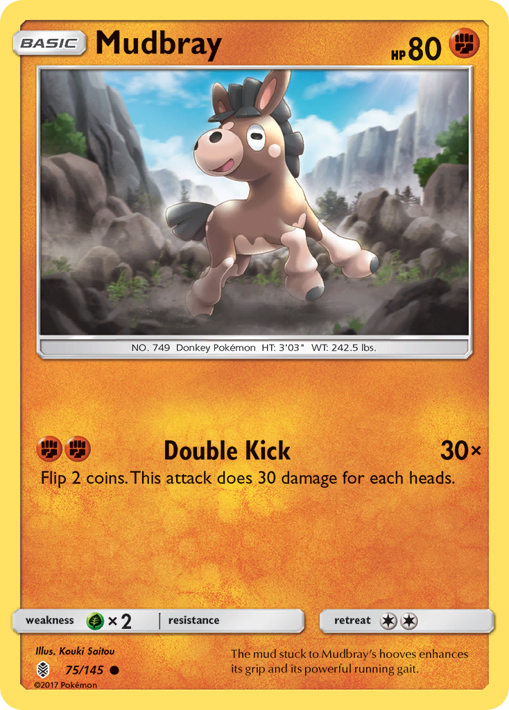 Mudbray (75/145) [Sun & Moon: Guardians Rising] | Galactic Gamez