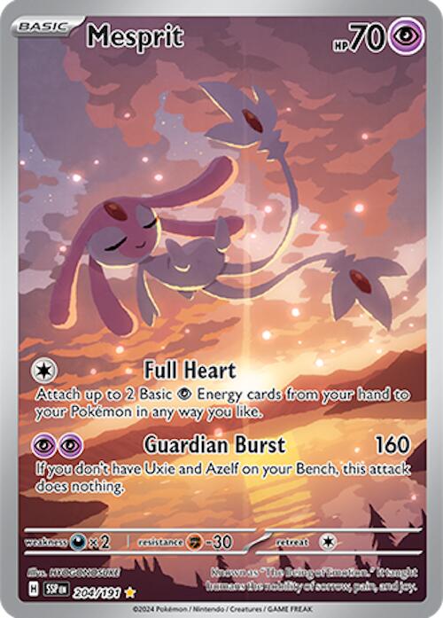 Mesprit (204/191) [Scarlet & Violet: Surging Sparks] | Galactic Gamez