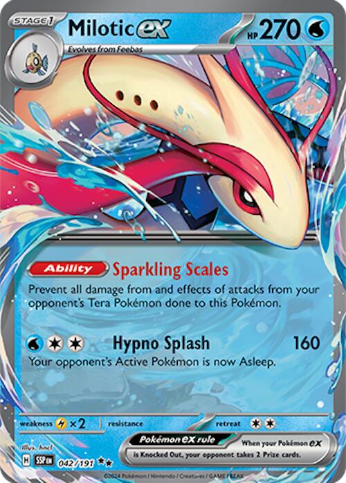 Milotic ex (042/191) [Scarlet & Violet: Surging Sparks] | Galactic Gamez