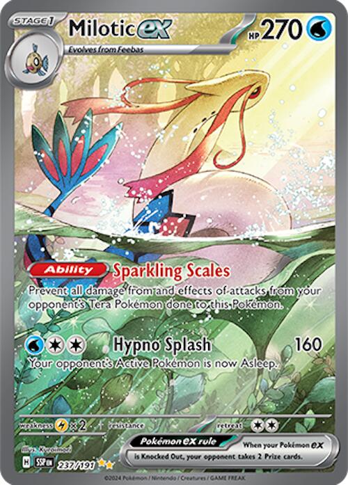 Milotic ex (237/191) [Scarlet & Violet: Surging Sparks] | Galactic Gamez