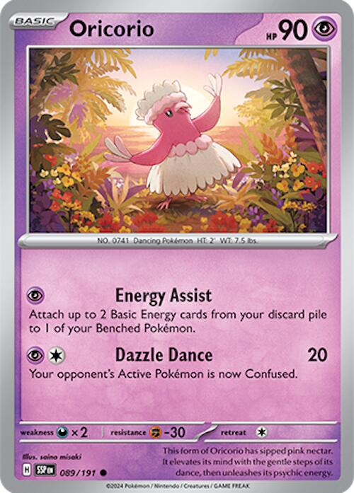 Oricorio (089/191) [Scarlet & Violet: Surging Sparks] | Galactic Gamez