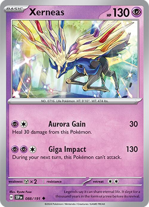 Xerneas (088/191) [Scarlet & Violet: Surging Sparks] | Galactic Gamez