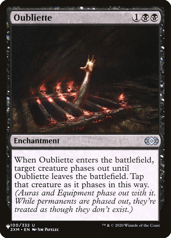 Oubliette [The List] | Galactic Gamez