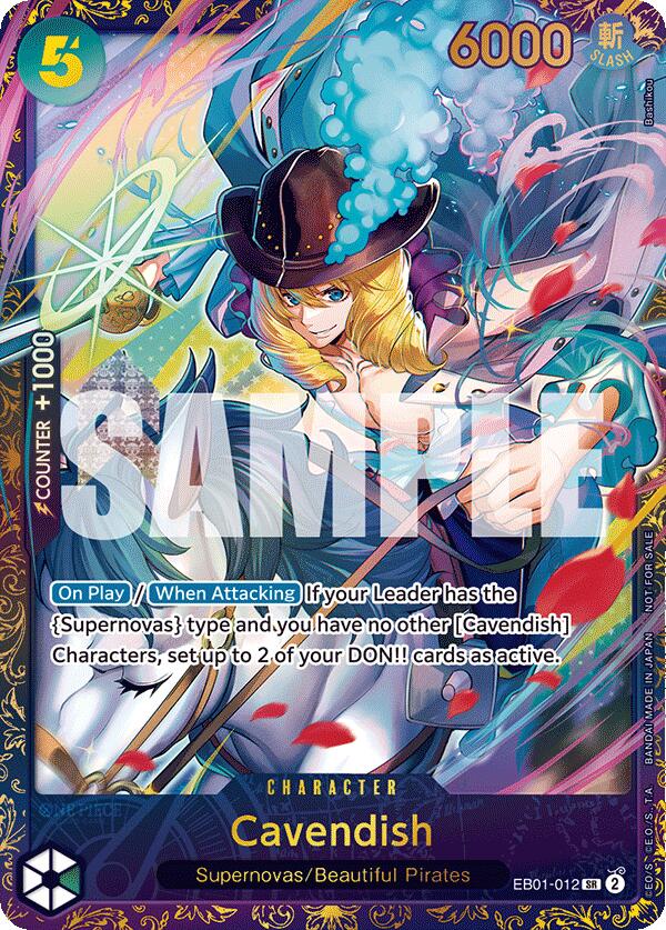 Cavendish (Treasure Cup 2024) [One Piece Promotion Cards] | Galactic Gamez