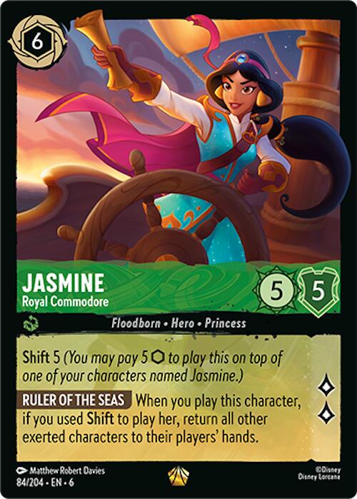 Jasmine - Royal Commodore (84/204) [Azurite Sea] | Galactic Gamez