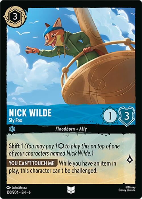 Nick Wilde - Sly Fox (150/204) [Azurite Sea] | Galactic Gamez