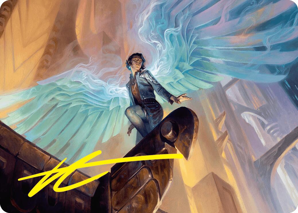 Giada, Font of Hope Art Card (20/54) (Gold-Stamped Signature) [Foundations Art Series] | Galactic Gamez