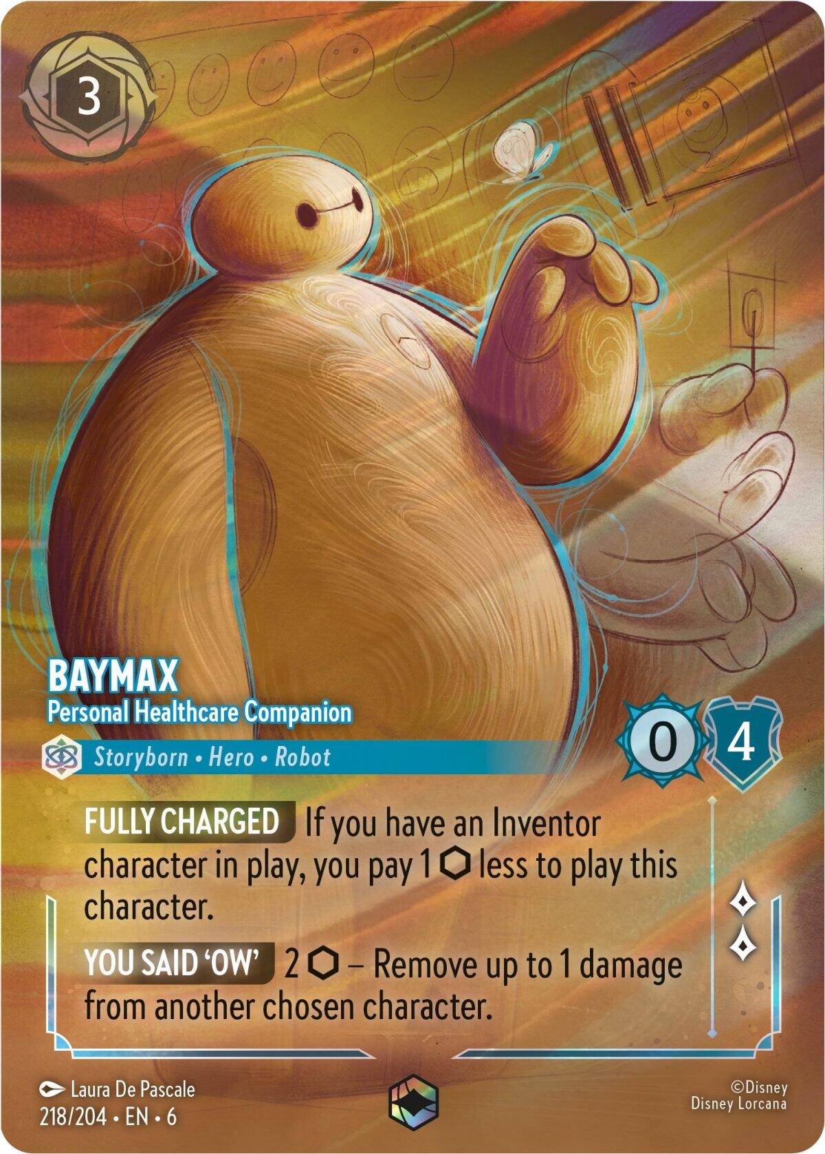 Baymax - Personal Healthcare Companion (Enchanted) (218/204) [Azurite Sea] | Galactic Gamez