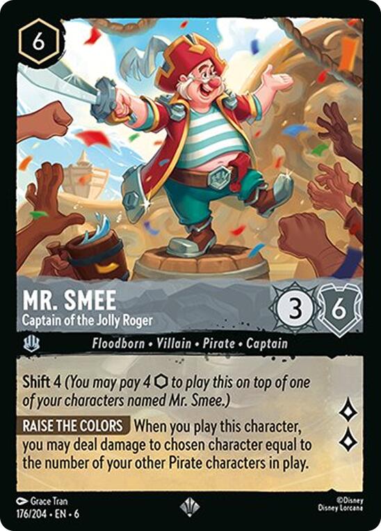 Mr. Smee - Captain of the Jolly Roger (176/204) [Azurite Sea] | Galactic Gamez