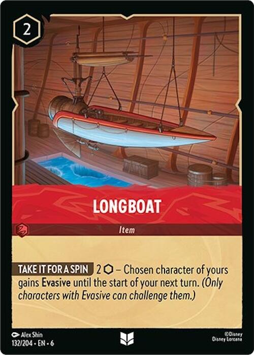 Longboat (132/204) [Azurite Sea] | Galactic Gamez