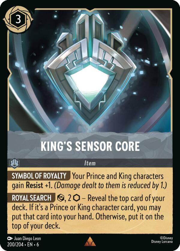 King's Sensor Core (200/204) [Azurite Sea] | Galactic Gamez