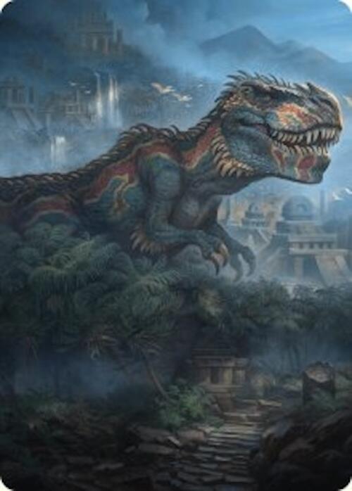Ghalta, Primal Hunger Art Card (41/54) [Foundations Art Series] | Galactic Gamez