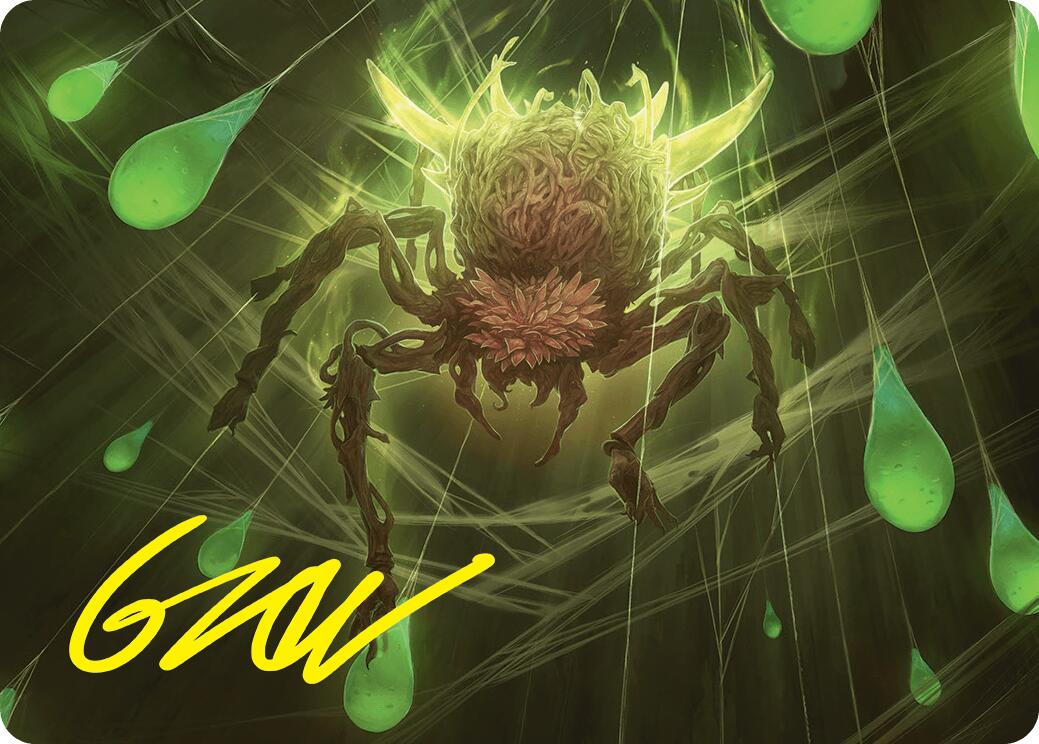Spinner of Souls Art Card (13/54) (Gold-Stamped Signature) [Foundations Art Series] | Galactic Gamez
