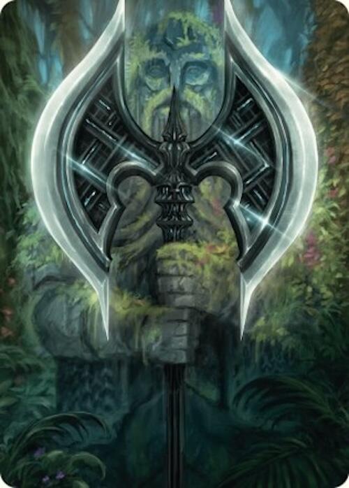 Leyline Axe Art Card (49/54) [Foundations Art Series] | Galactic Gamez