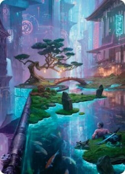 Island Art Card (22/54) [Foundations Art Series] | Galactic Gamez