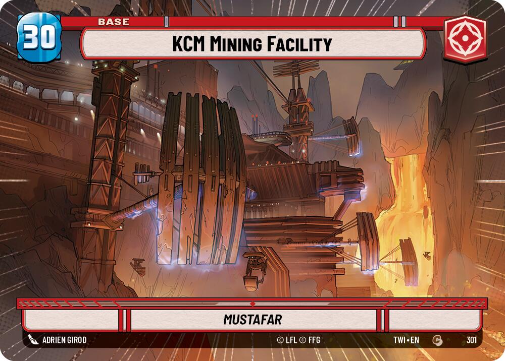 KCM Mining Facility // Battle Droid (301 // T03) (Hyperspace) (301 // T03) [Twilight of the Republic] | Galactic Gamez