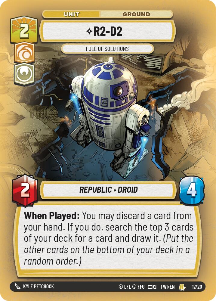 R2-D2 - Full of Solutions (193/257) [Twilight of the Republic: Weekly Play] | Galactic Gamez