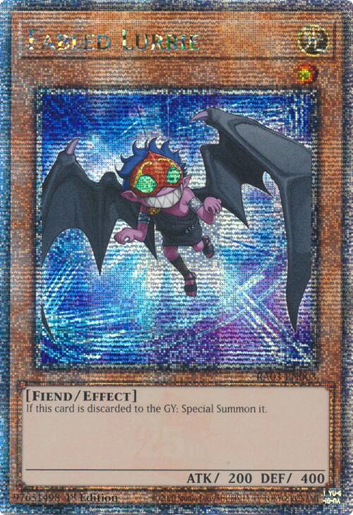 Fabled Lurrie (Quarter Century Secret Rare) [RA03-EN003] Quarter Century Secret Rare | Galactic Gamez