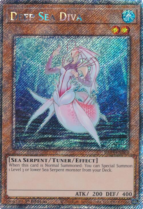 Deep Sea Diva (Platinum Secret Rare) [RA03-EN004] Platinum Secret Rare | Galactic Gamez