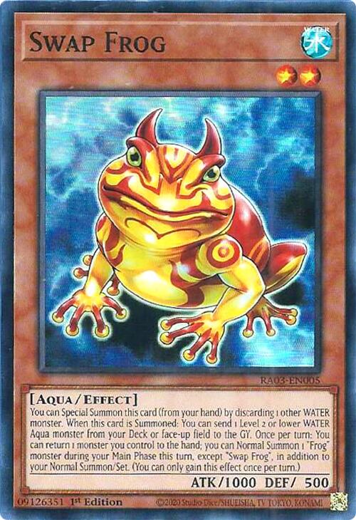 Swap Frog [RA03-EN005] Super Rare | Galactic Gamez