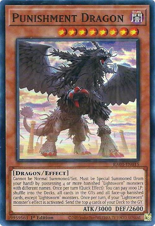 Punishment Dragon [RA03-EN015] Super Rare | Galactic Gamez