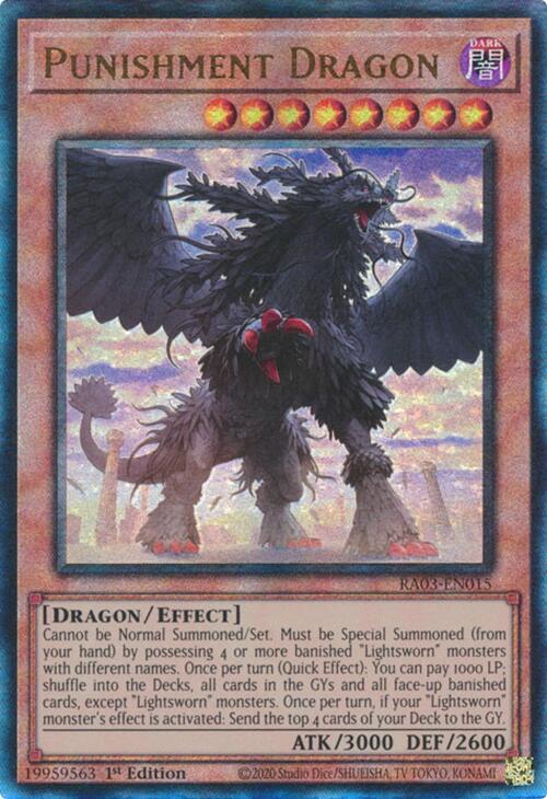 Punishment Dragon (UTR) [RA03-EN015] Prismatic Ultimate Rare | Galactic Gamez