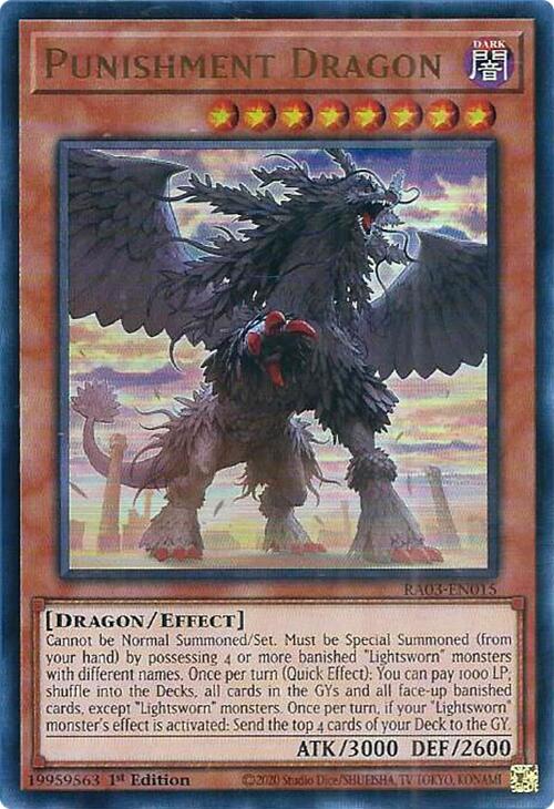 Punishment Dragon (UR) [RA03-EN015] Ultra Rare | Galactic Gamez