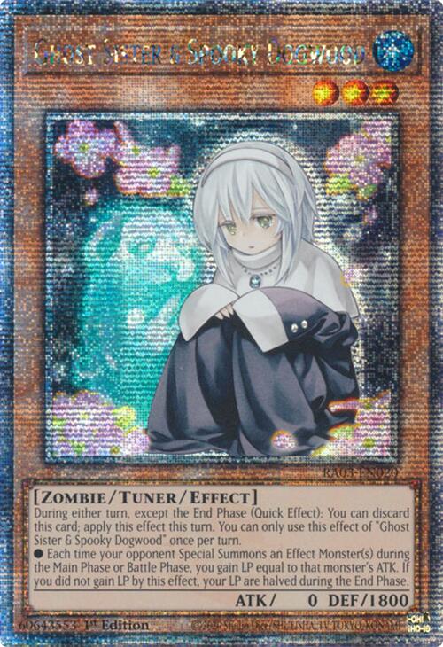 Ghost Sister & Spooky Dogwood (Quarter Century Secret Rare) [RA03-EN020] Quarter Century Secret Rare | Galactic Gamez