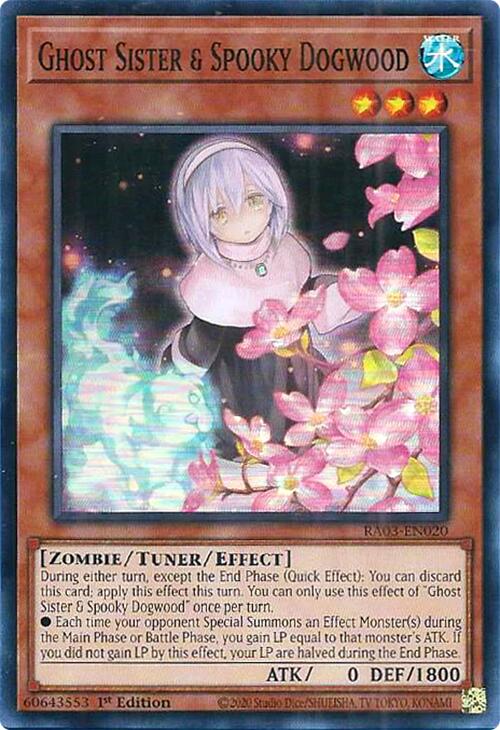 Ghost Sister & Spooky Dogwood [RA03-EN020] Super Rare | Galactic Gamez