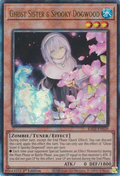 Ghost Sister & Spooky Dogwood (UTR) [RA03-EN020] Prismatic Ultimate Rare | Galactic Gamez