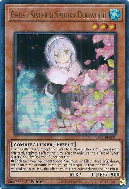 Ghost Sister & Spooky Dogwood (UR) [RA03-EN020] Ultra Rare | Galactic Gamez