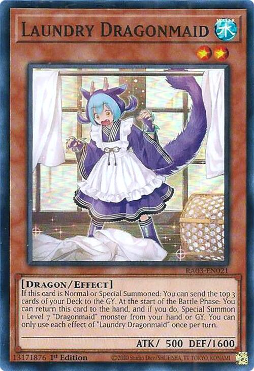 Laundry Dragonmaid [RA03-EN021] Super Rare | Galactic Gamez