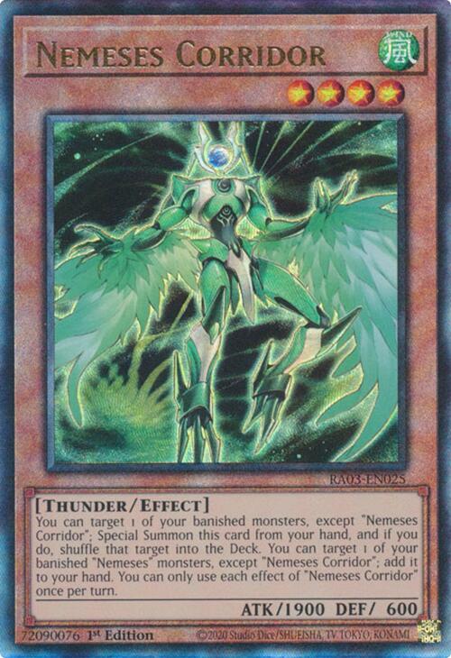 Nemeses Corridor (UTR) [RA03-EN025] Prismatic Ultimate Rare | Galactic Gamez
