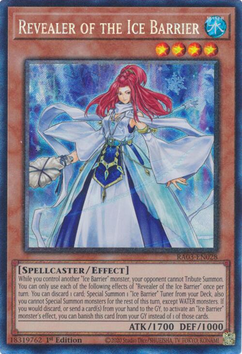 Revealer of the Ice Barrier (CR) [RA03-EN028] Prismatic Collector's Rare | Galactic Gamez