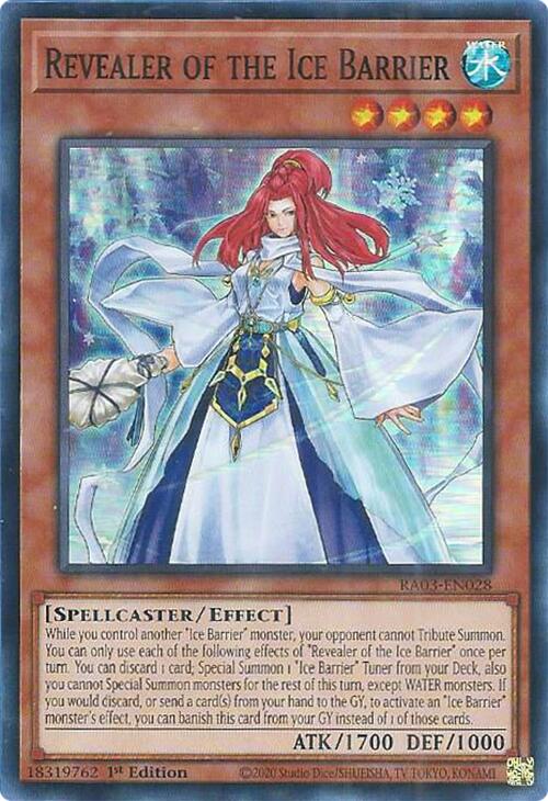 Revealer of the Ice Barrier [RA03-EN028] Super Rare | Galactic Gamez