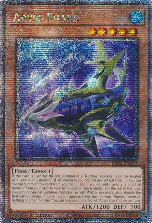 Abyss Shark (Quarter Century Secret Rare) [RA03-EN030] Quarter Century Secret Rare | Galactic Gamez