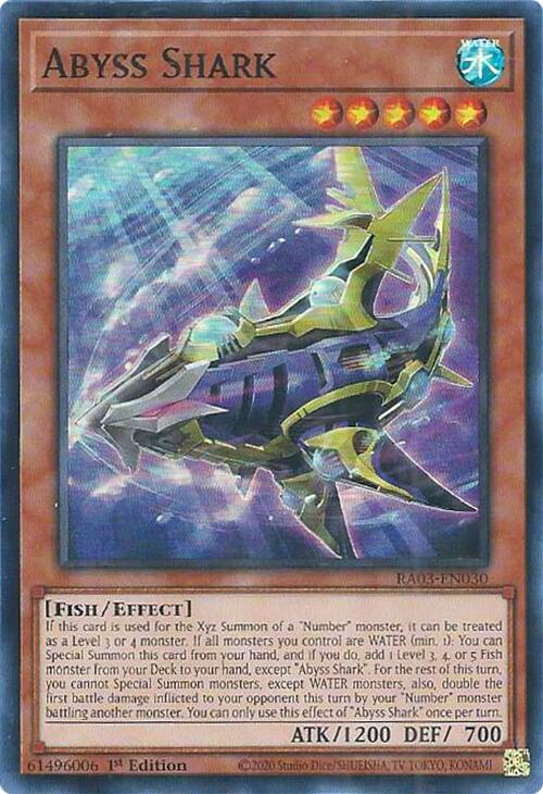 Abyss Shark [RA03-EN030] Super Rare | Galactic Gamez